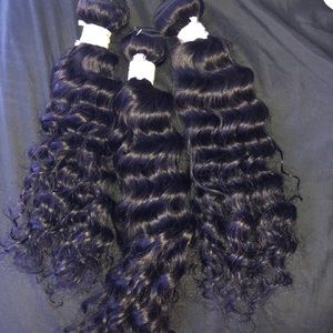 Human hair bundles